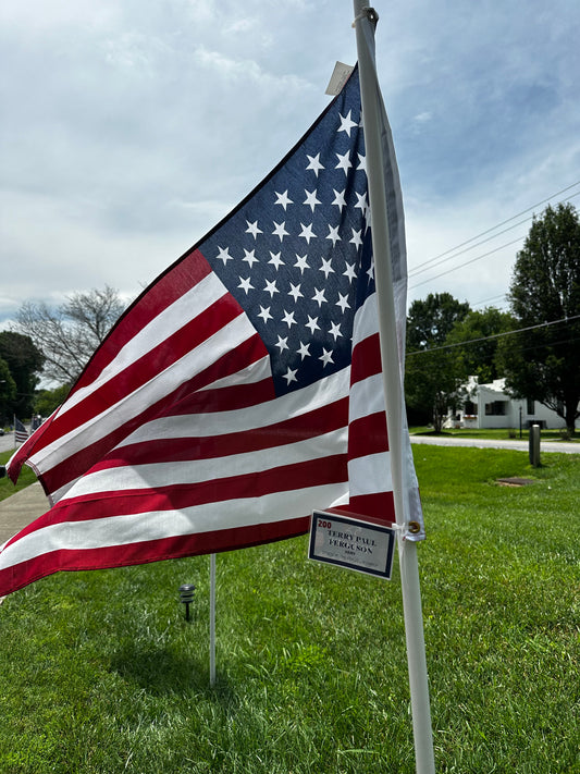 Walk of Heroes Flag